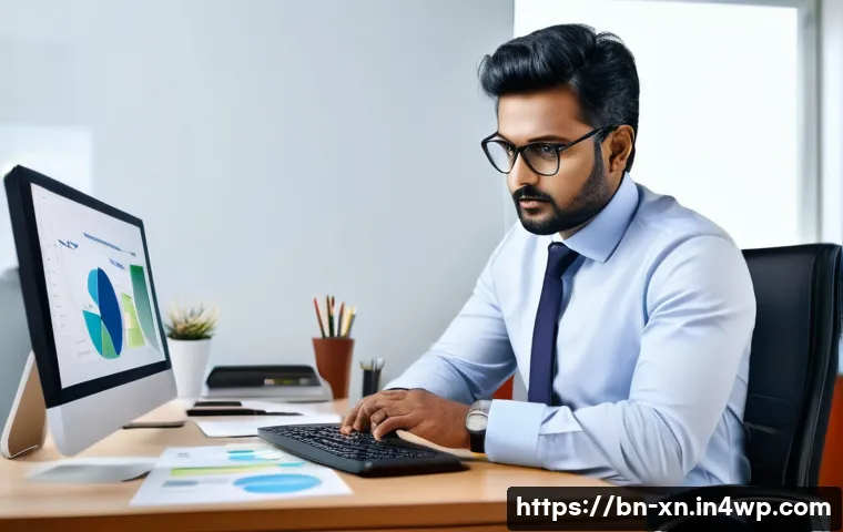 선택 기준 명확화 기법의 효과적인 활용법 - A professional Bengali man in business attire thoughtfully prioritizing tasks at a modern office des...