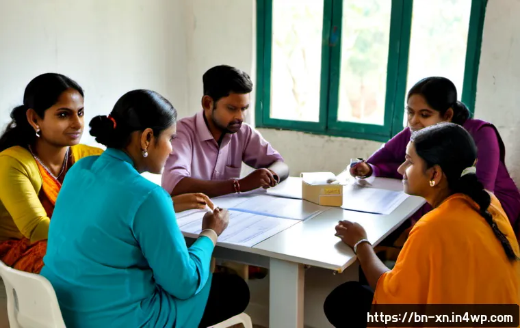 선택 기준 명확화를 위한 교육 프로그램 - Photorealistic corporate training workshop in Bangladesh, a diverse group of adult learners seated a...